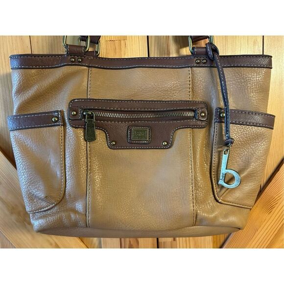 B.O.C. Born Concepts Womens Faux Leather Handbag Brown Tan - Picture 2 of 11